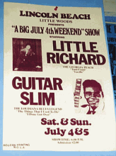 Guitar Slim & Little Richard perform at Lincoln Beach