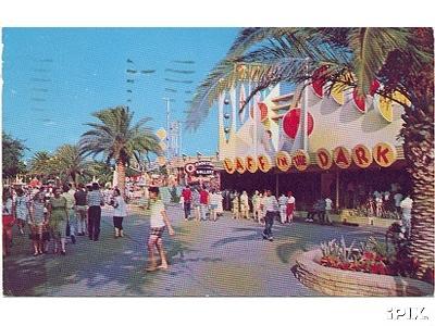 1958 Pontchartrain Beach postcard