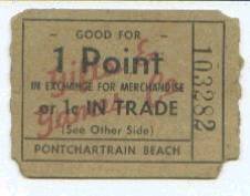 1958 Ticket