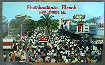 1960 Pontchartrain Beach postcard
