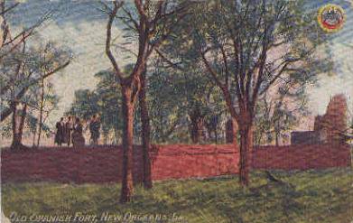 1910 Spanish Fort postcard