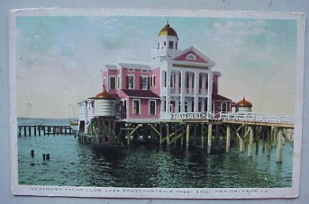 1919 Southern Yacht Club postcard
