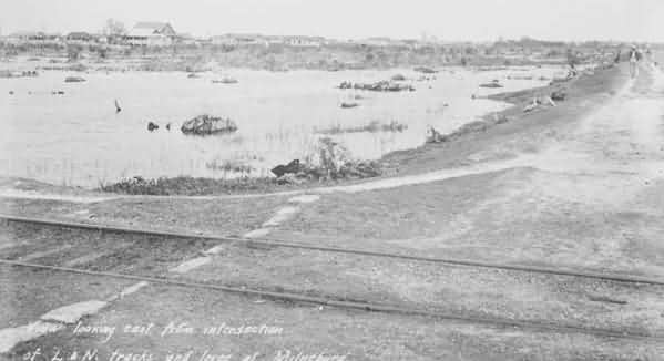 1927 - Near L&N Tracks at Milneburg