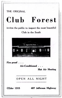 407 Jefferson Highway - Then the Club Forest