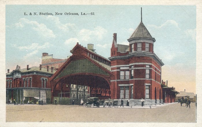 Foot of Canal - 1902 - Louisville and Nashville Station