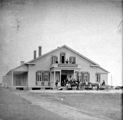 1870 The Lake House is destroyed in a fire